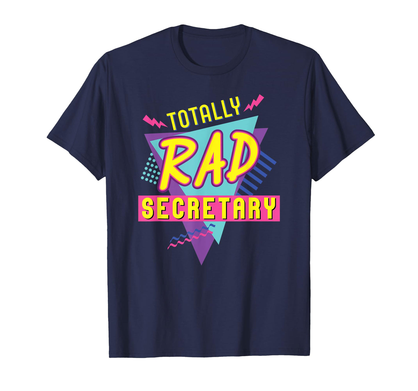 90's Totally Rad Secretary Vintage 1990s Nostalgic T-Shirt