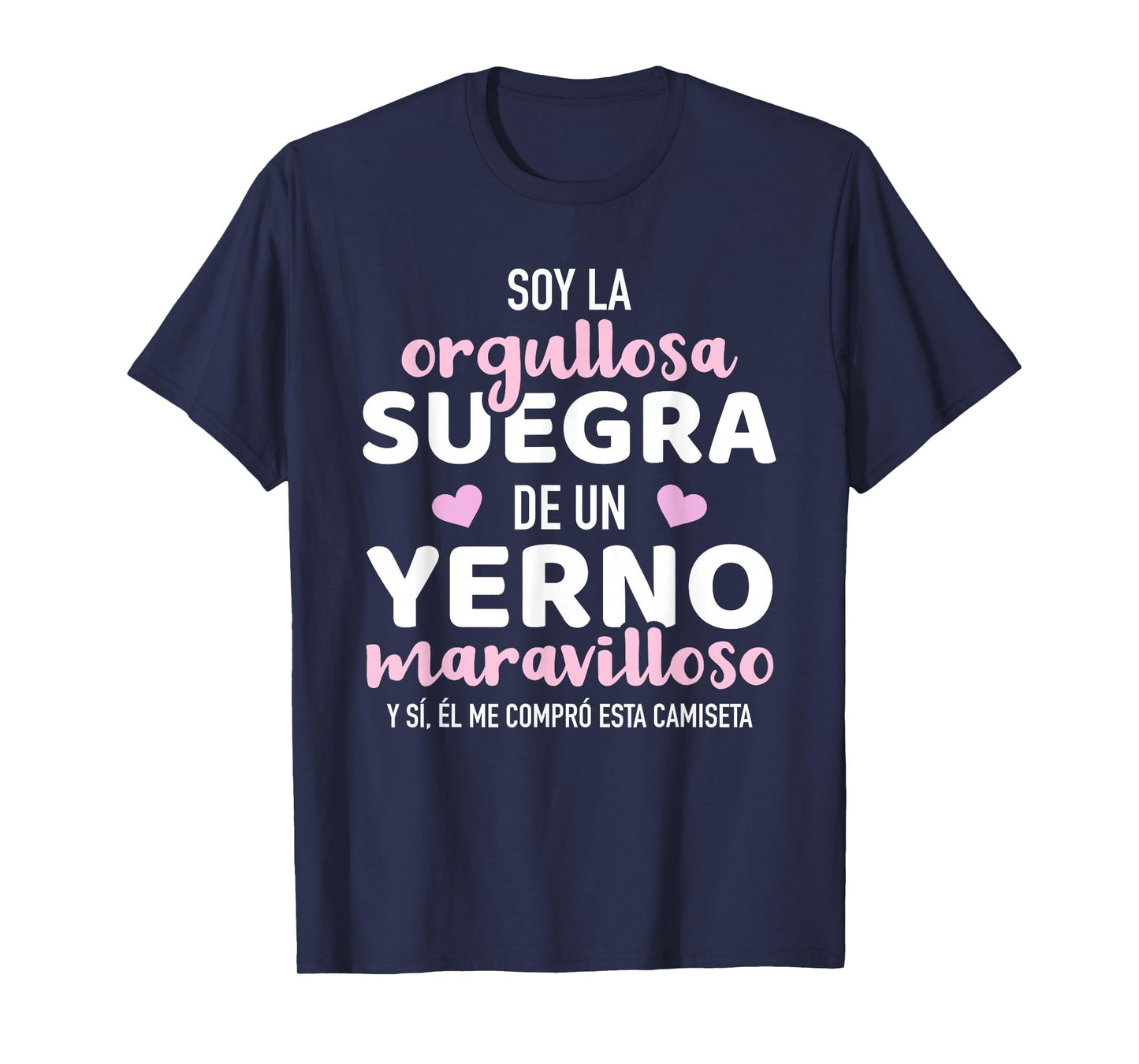 Orgullosa suegra de un yerno maravilloso T-Shirt