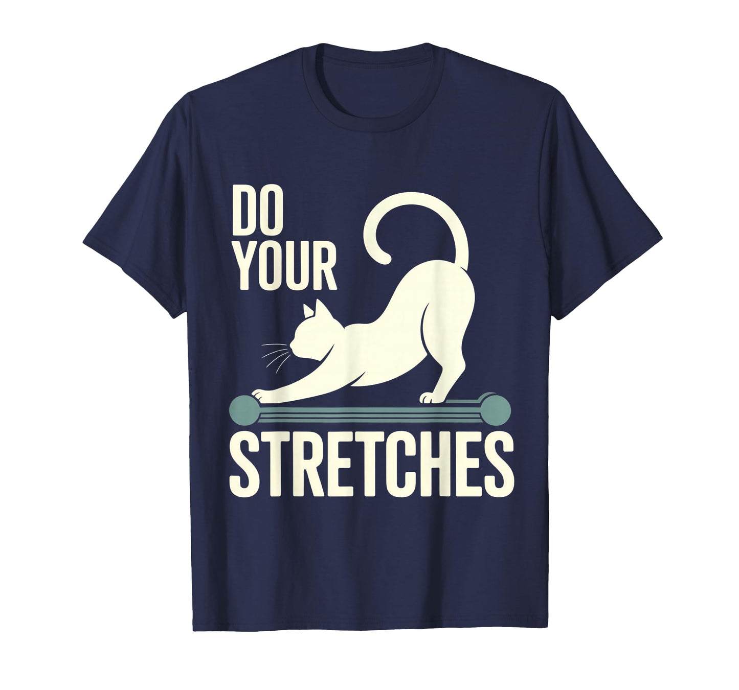 Physical Therapy Cat Stretching PT Therapist T-Shirt