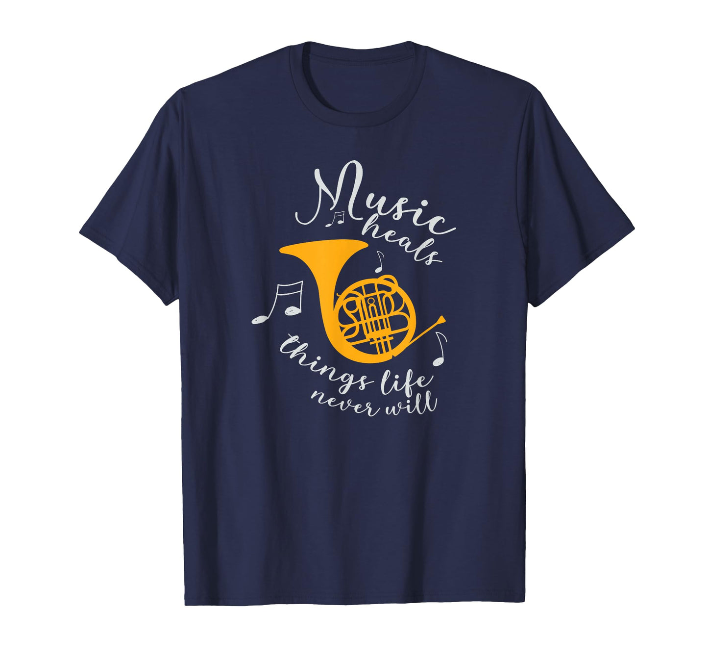 French Horn Players Musical Instrument Music Player gift fun T-Shirt