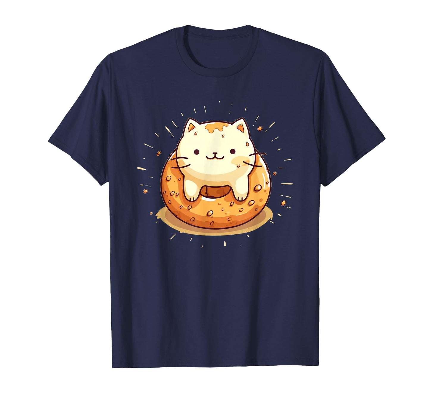Pretty cute Bagel Cat Costume for American Bagels Lovers T-Shirt