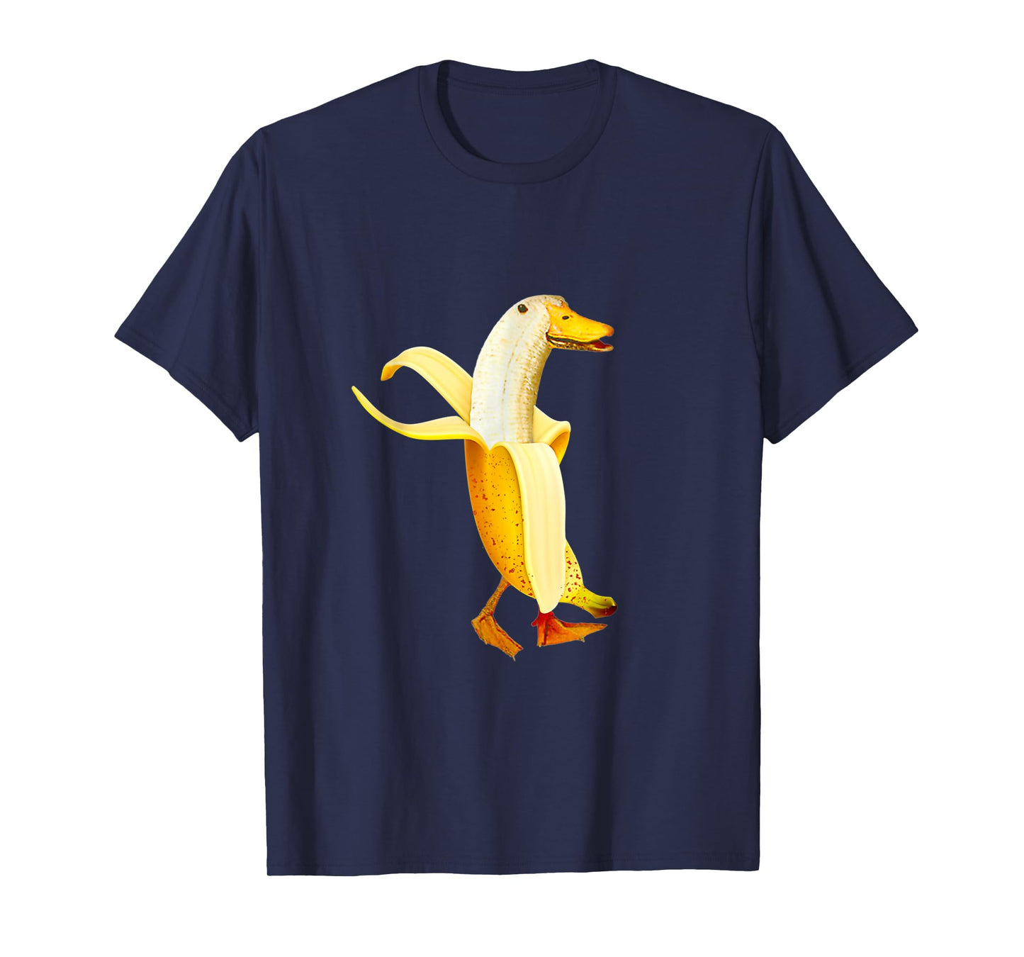Banana Duck. Funny Anthropomorphic Fruit Animals T-Shirt