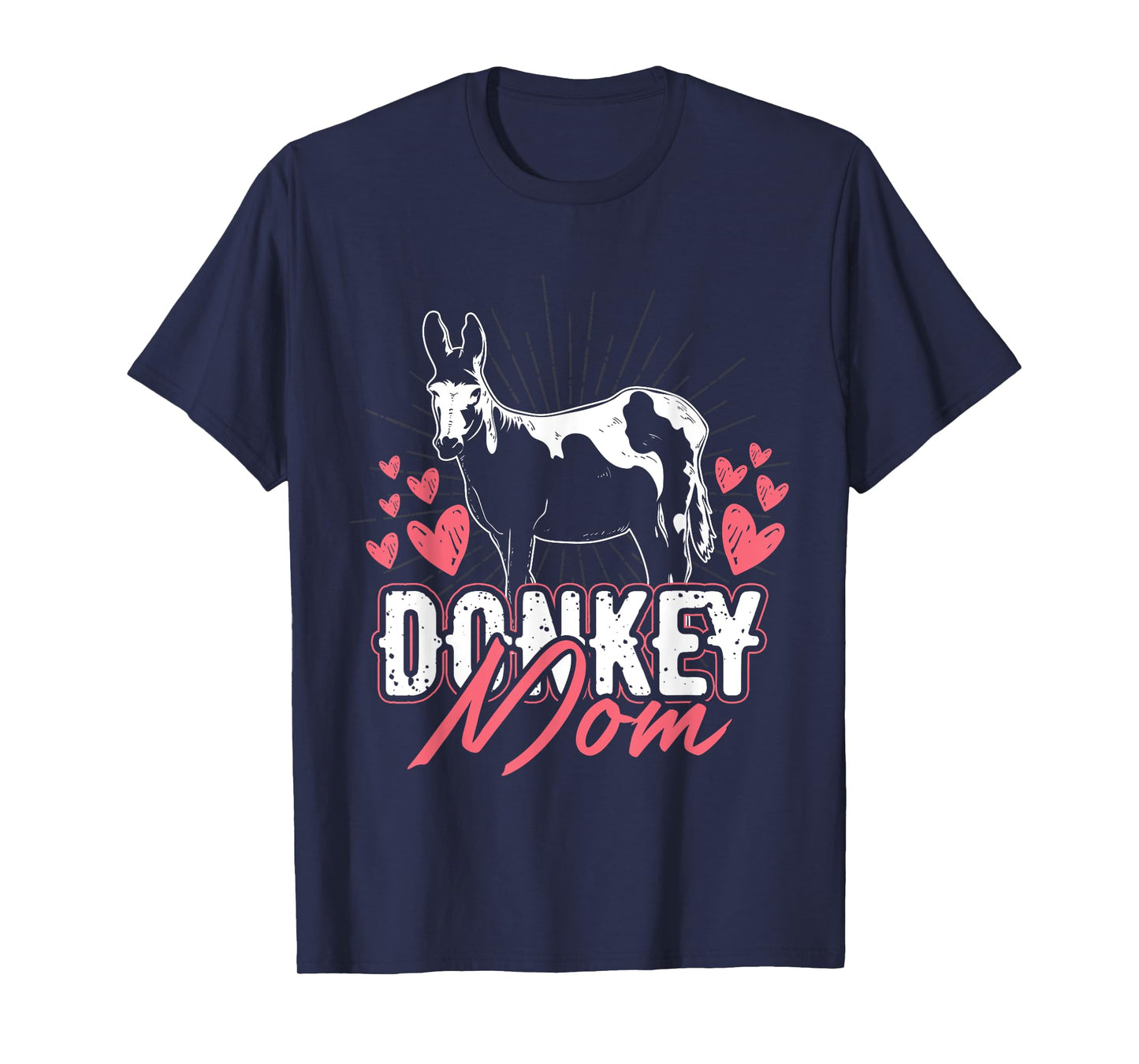 Mothers Day Farm Animal Mom Parent Women Girls Gift Donkey T-Shirt