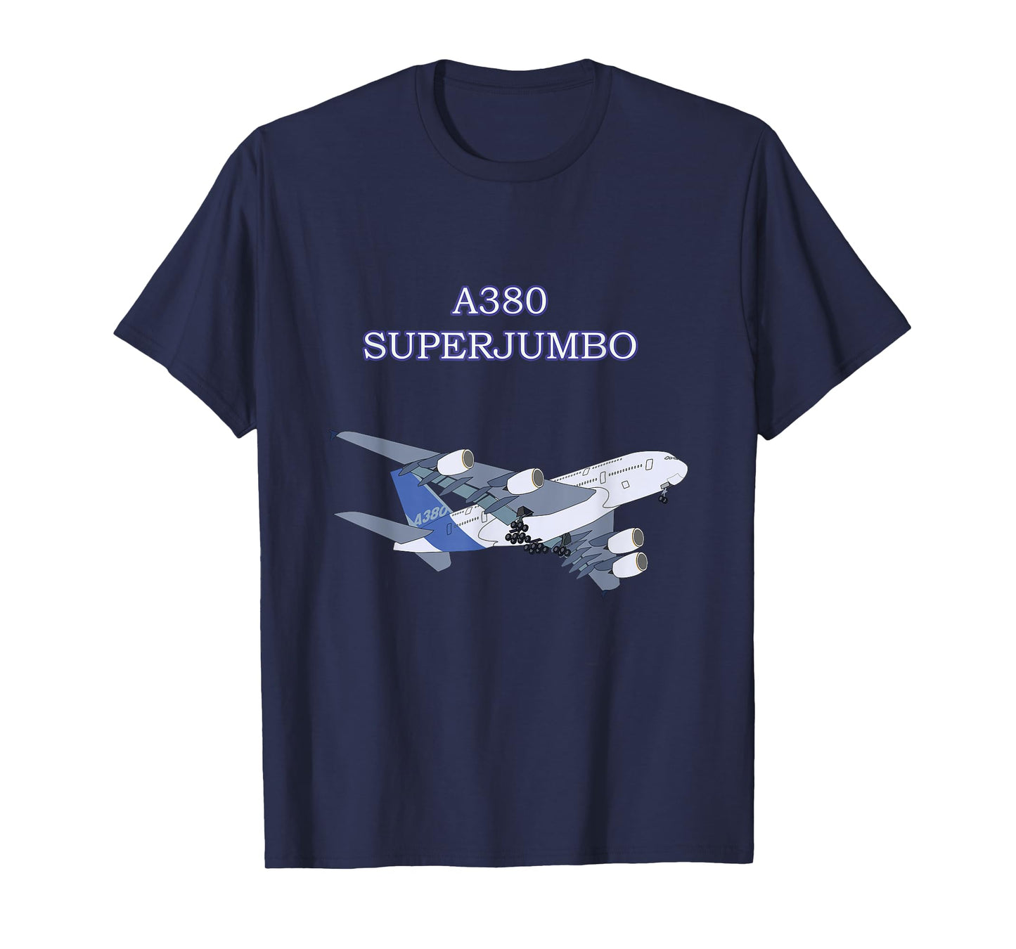 A380 SUPER JUMBO AIRPLANE ADULT KIDS CHILDREN PLANE T-SHIRT T-Shirt