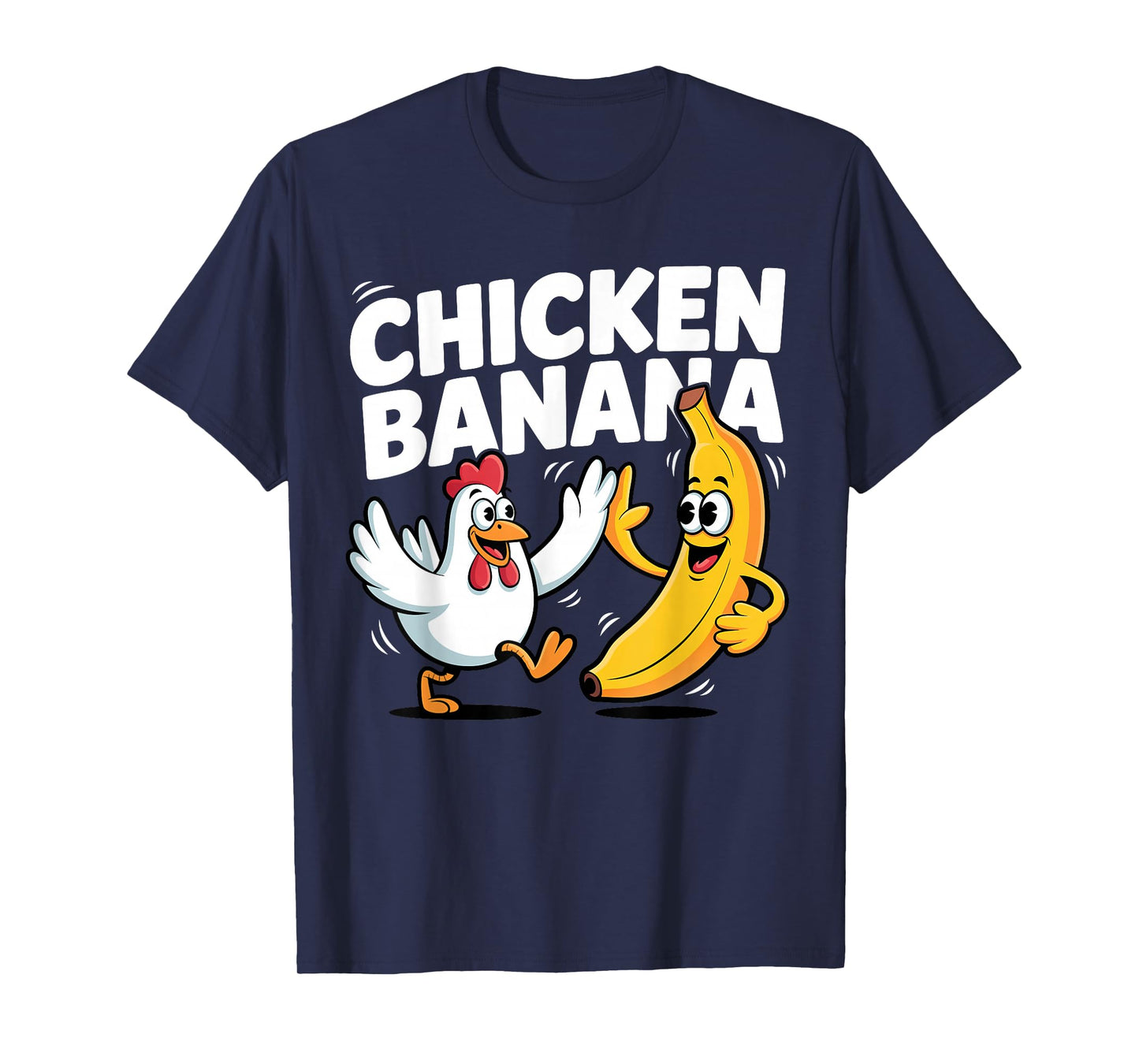 Funny Chicken Banana Dance T-Shirt
