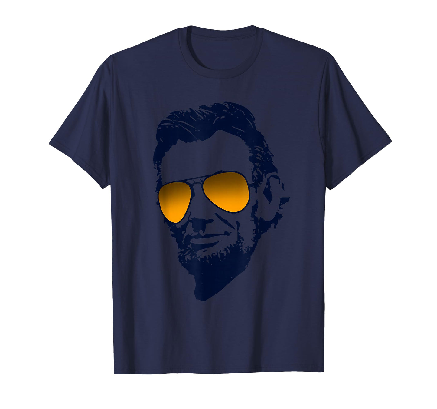 Cool Abraham Lincoln Honest Abe In Sunglasses Graphic T-Shirt
