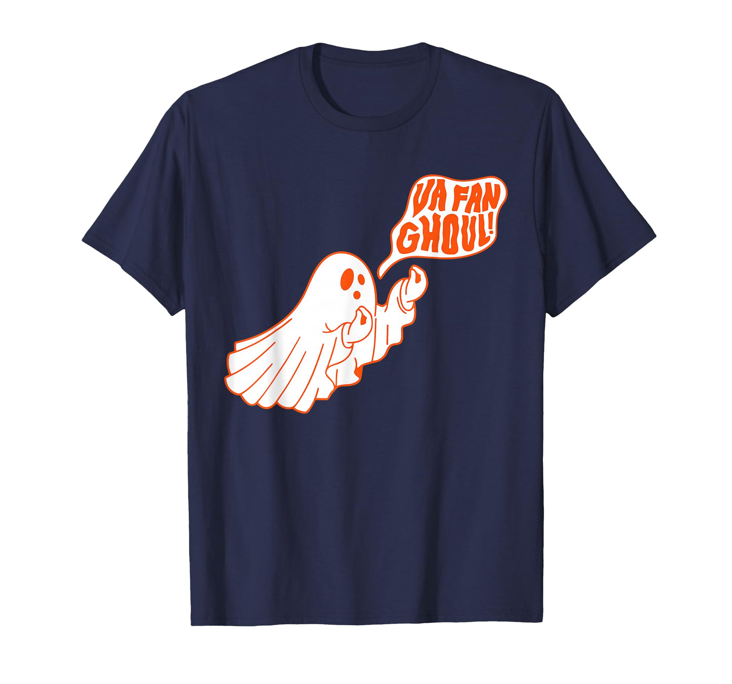 Va Fan Ghoul Ghost Italian Halloween Funny Costume Men Women T-Shirt