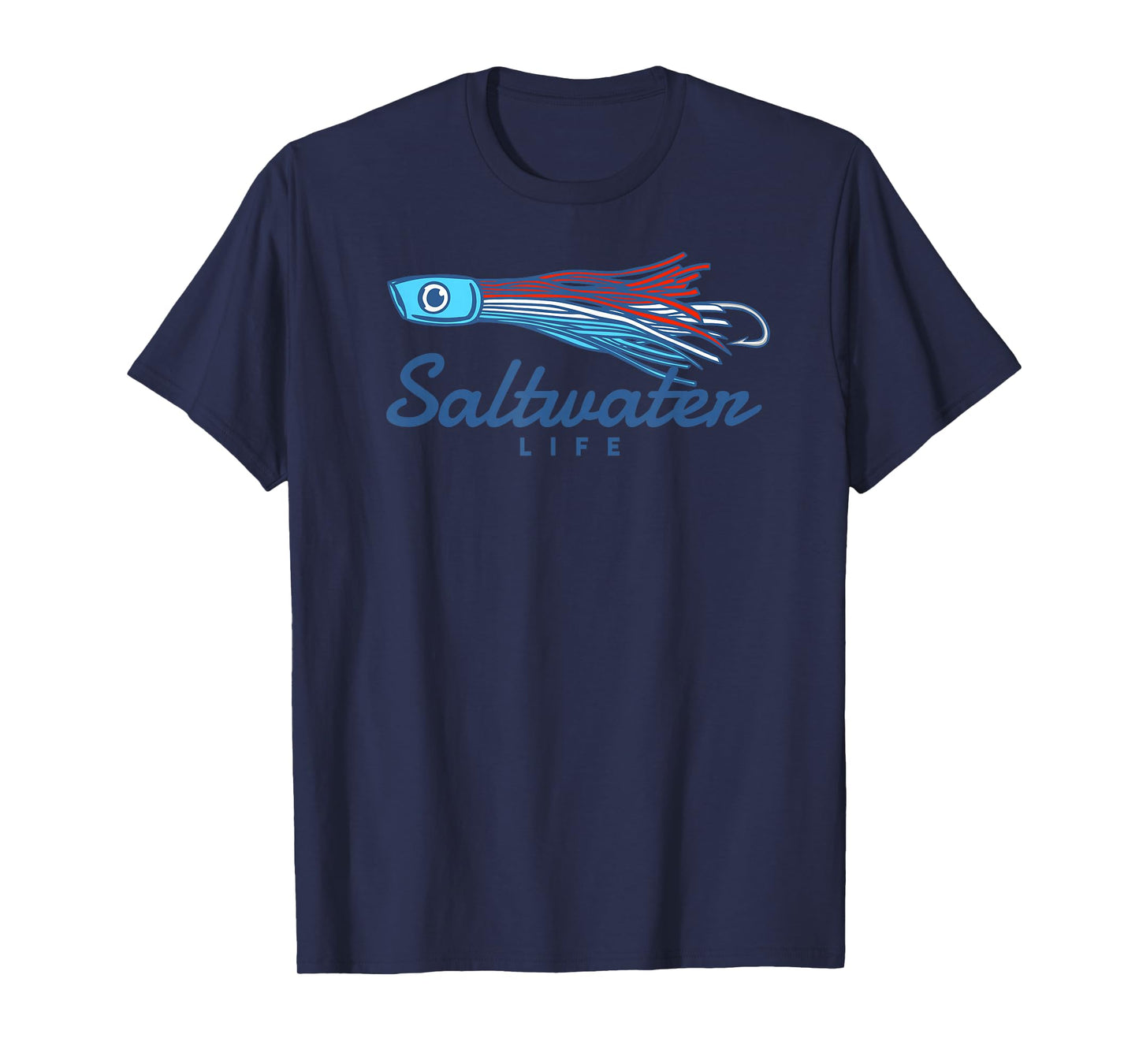 Saltwater Life Saltwater Fishing Lure T-Shirt