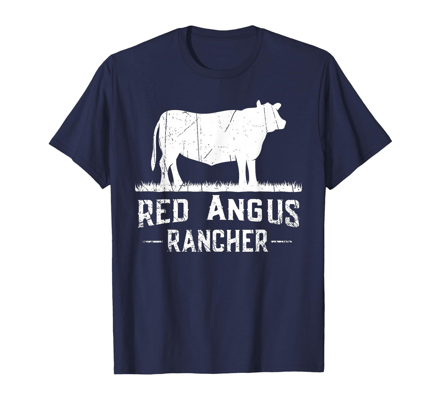 Cow Farmer - Red Angus Rancher T-Shirt