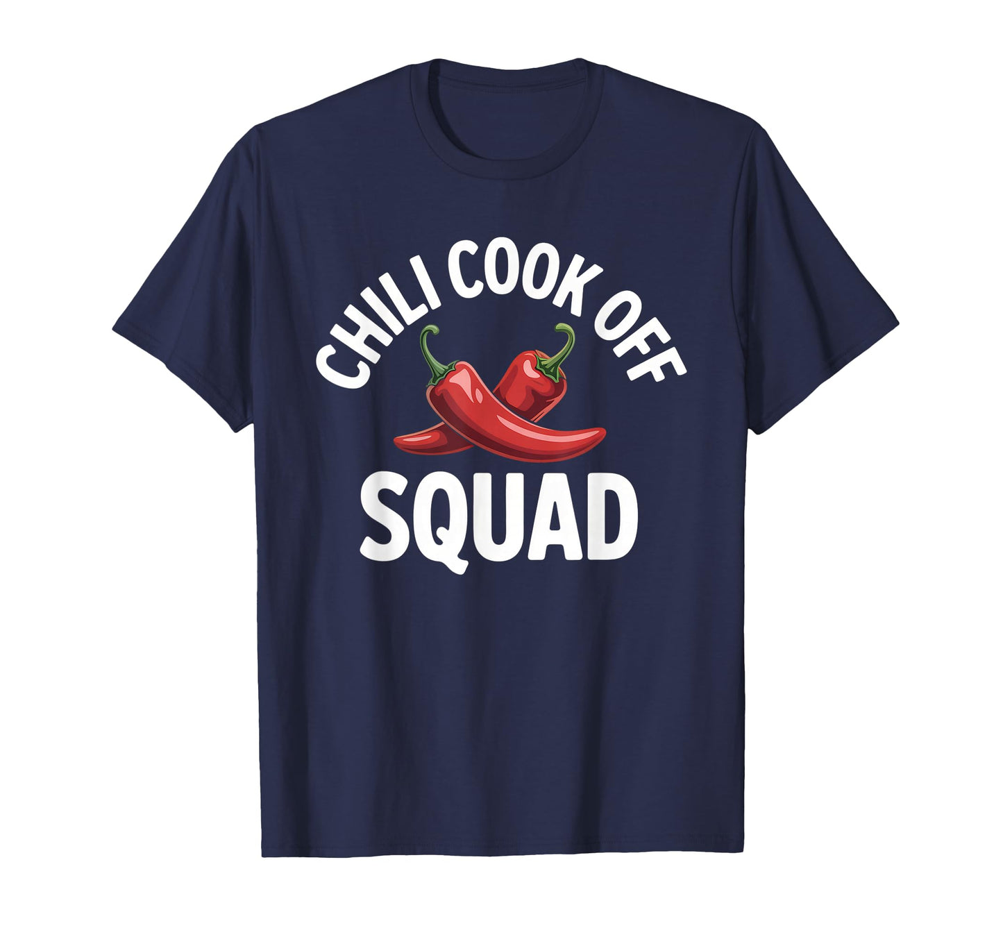 Chili Cook Off Squad Chili Contest with Red Pepper T-Shirt