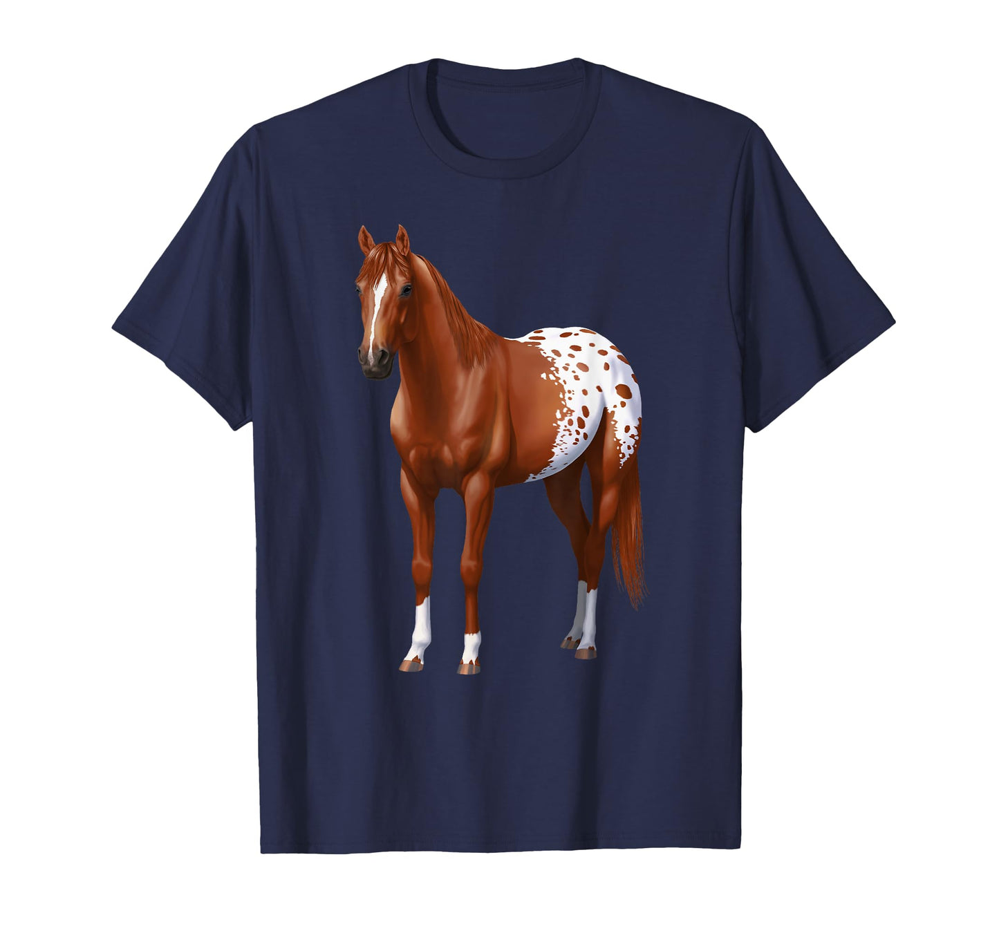 Chestnut Sorrel Blanket Appaloosa Horse Lover Gift T-Shirt
