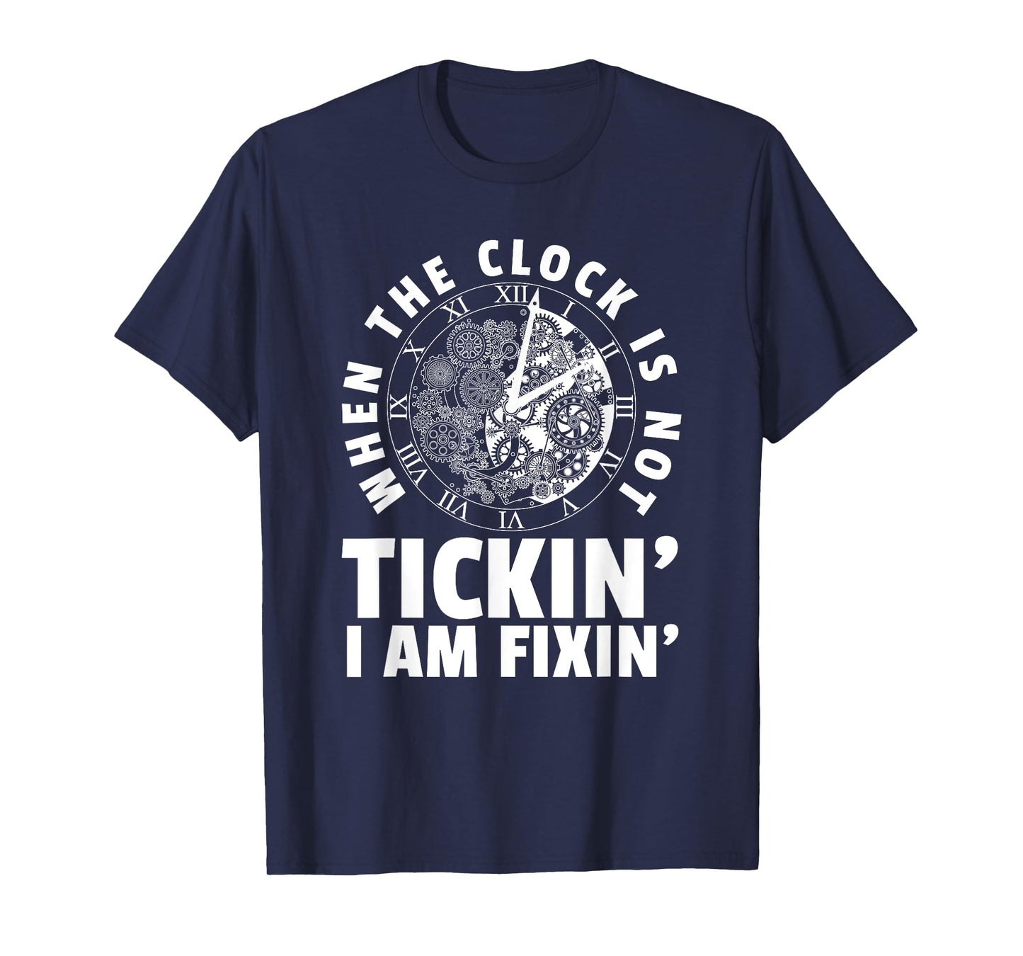 Cool Horology Words Horologist Watchmaker Expert Clock Maker T-Shirt