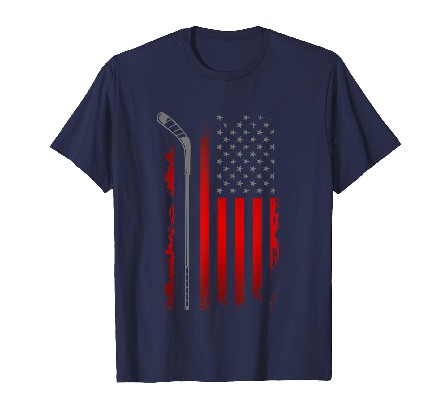 American Flag Hockey Apparel - Hockey Women Kids Men T-Shirt