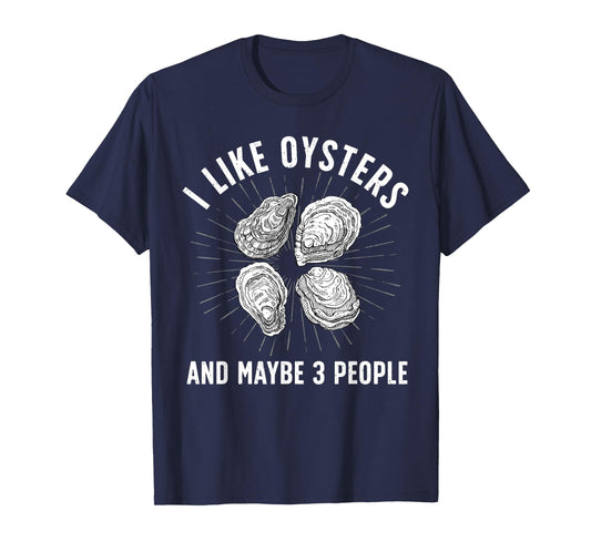 Cool Oyster Art For Men Women Oyster Shucking Seafood Lovers T-Shirt