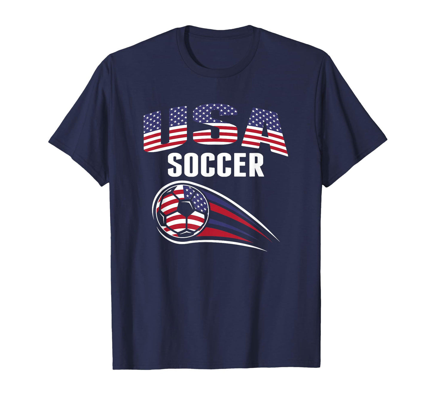 America Soccer Fans Jersey - United States Football Lovers T-Shirt