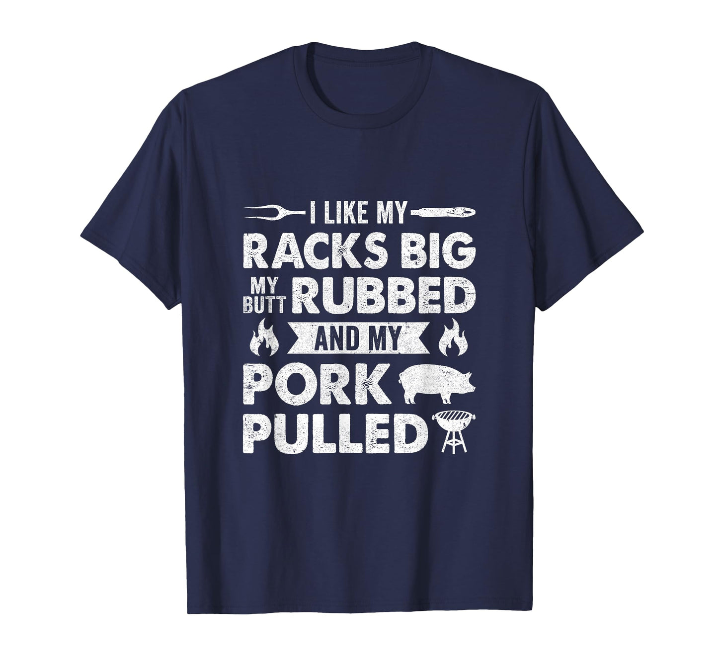 Cool Grilling For Men Women Pork Rub Smoking Bbq Meat Smoker T-Shirt