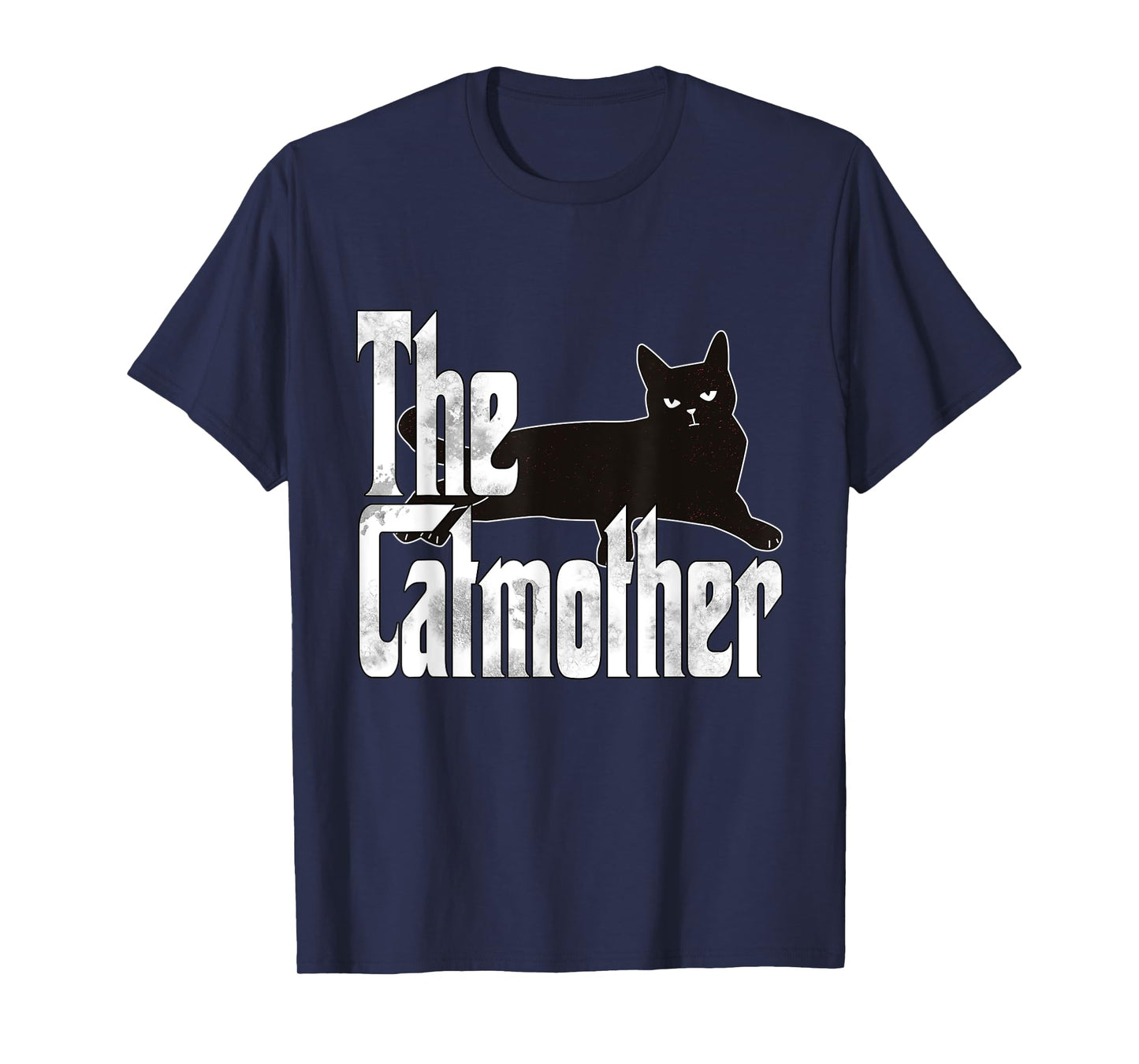 Funny Cat Mom Catmother Black Cat Mother Kitty Mommy T-Shirt