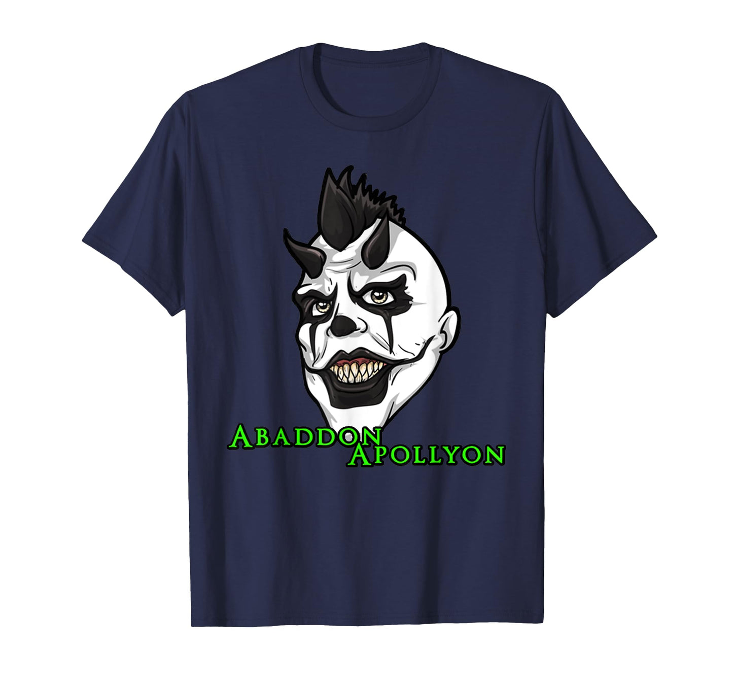 Abaddon Apollyon Face Monster_Abaddon T-Shirt