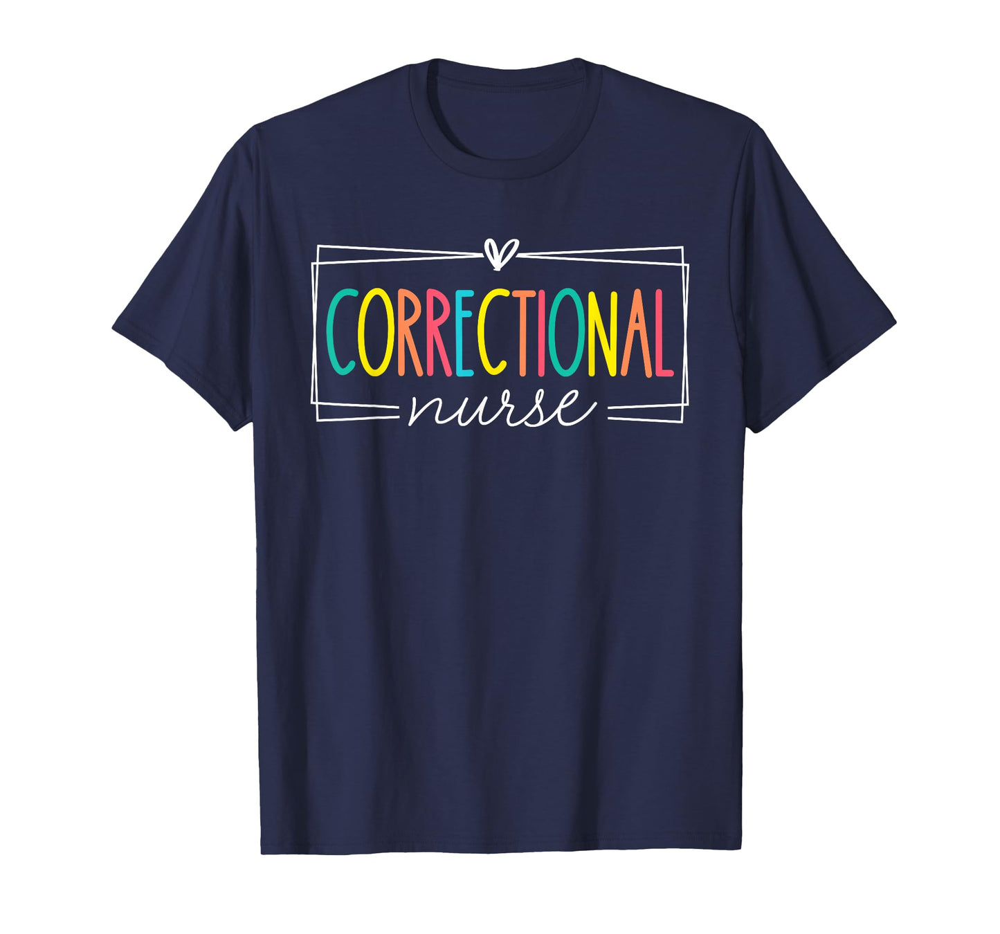 Correctional Nurse RN LPN Medical Nursing Officer Retro T-Shirt