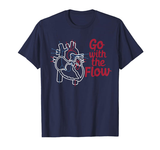 CVICU Cardiac Nurse Anatomical Of Heart Anatomy Cardiology T-Shirt