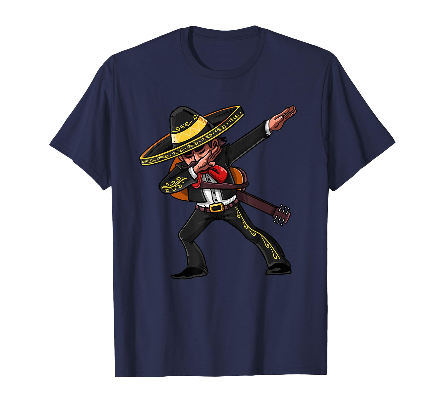 Dabbing Mexican Mariachi | Cinco De Mayo Costume Tee T-Shirt