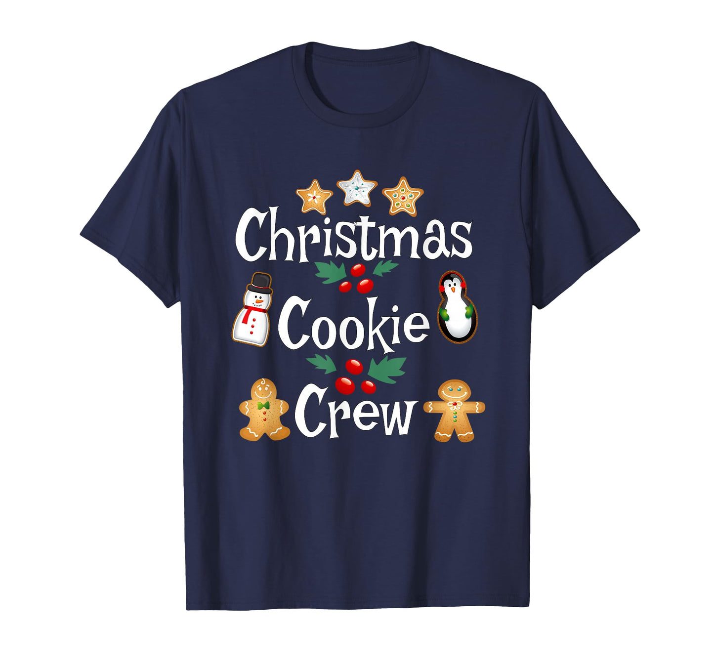 Bakers Christmas Cookie Crew Family Baking Team Holiday Cute T-Shirt
