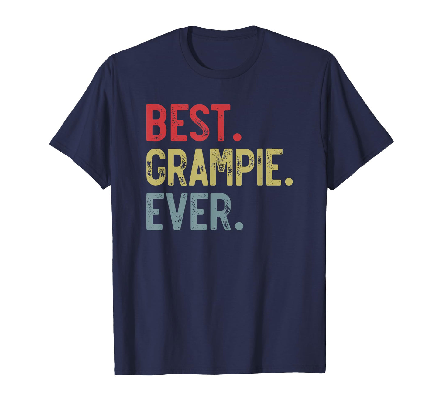Mens Best Grampie Ever Vintage Father's Day for Grandpa T-Shirt