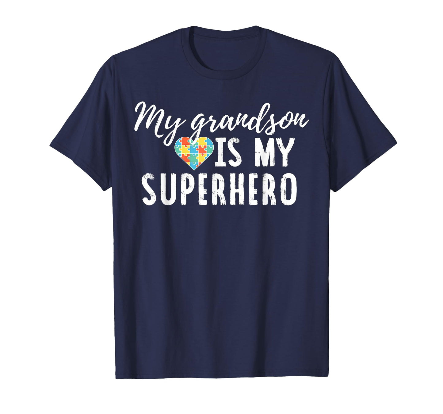 Autism Awareness Shirt for Grandma or Grandpa T-Shirt