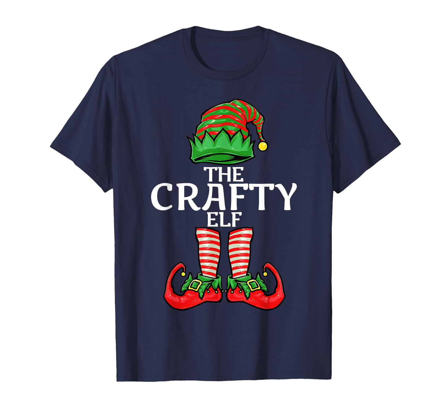 Crafty Elf Christmas Family Matching Group T-Shirt