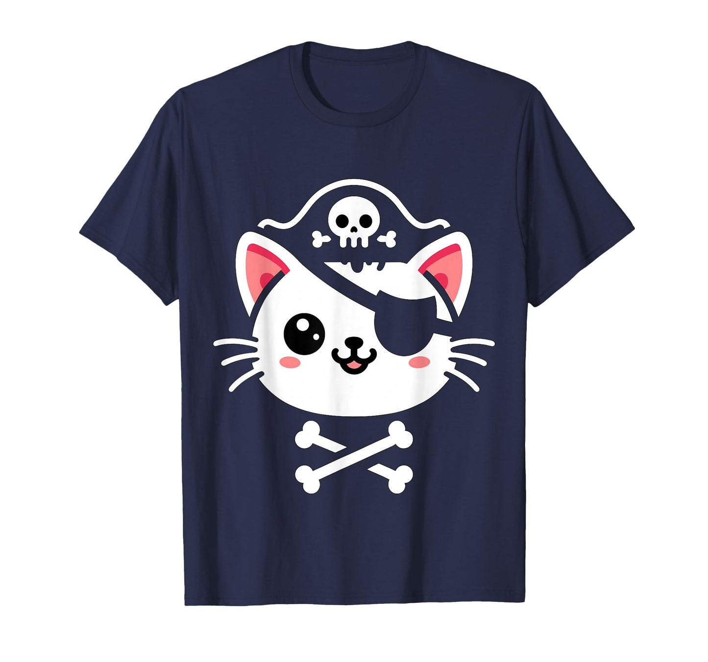 Pirate Cat Halloween Costume T-Shirt