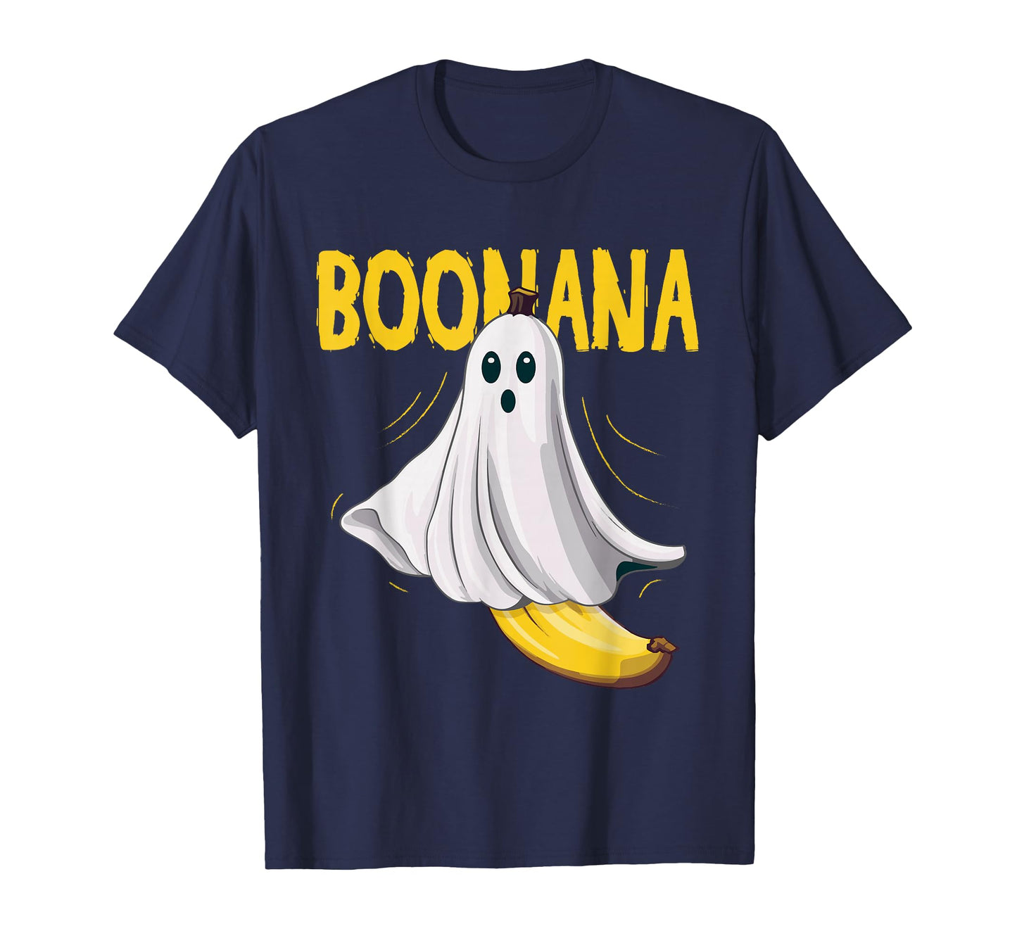 Boonana Ghost Banana Costume Adult Toddler Kids Halloween T-Shirt