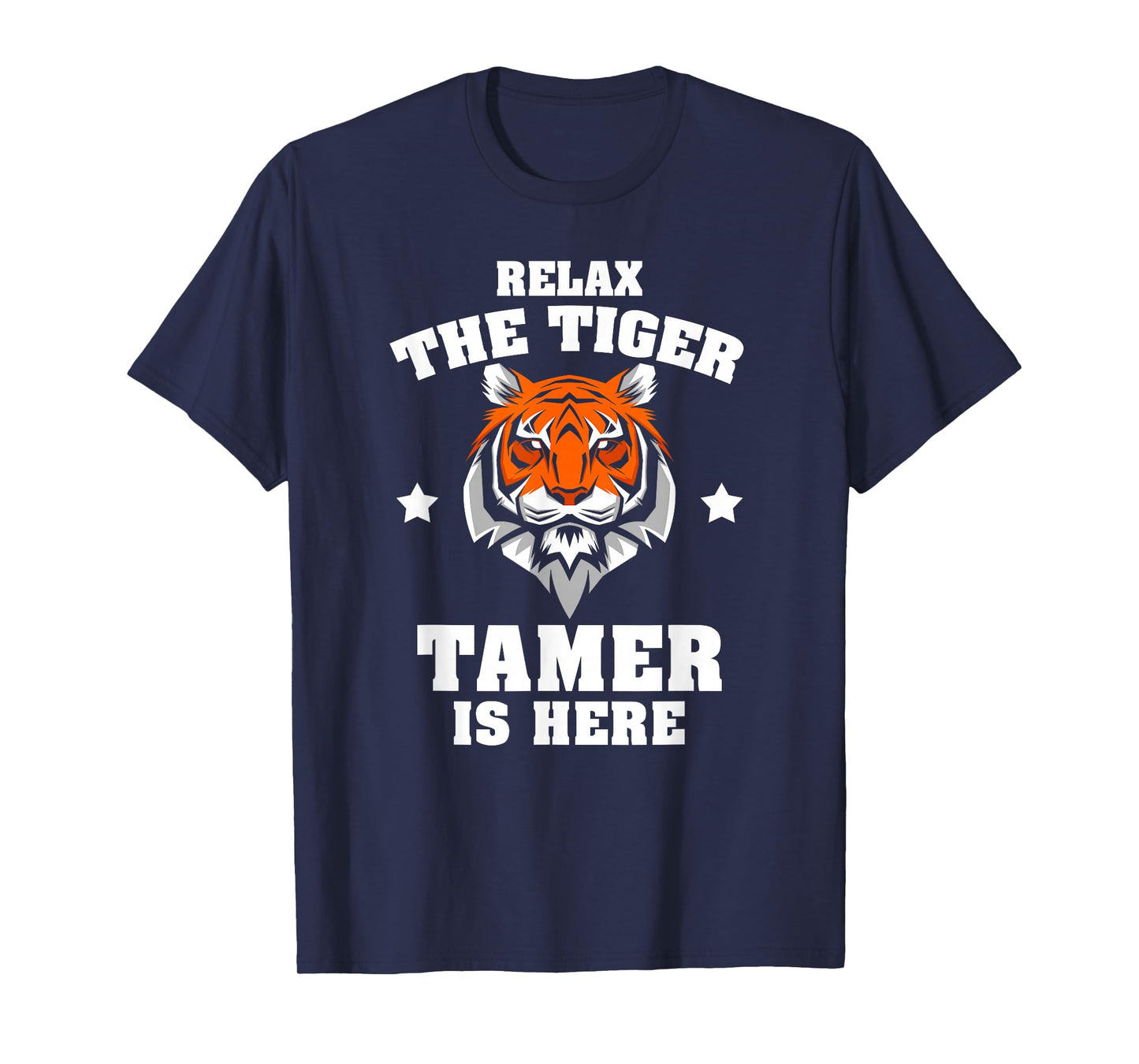 Carnival Wild Cat Trainer Merch Tiger Tamer Is Here Funny Animal Circus Ringmaster Act T-Shirt