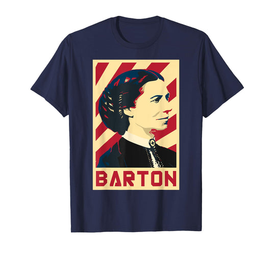 Clara Barton. Iconic American Woman. T-Shirt