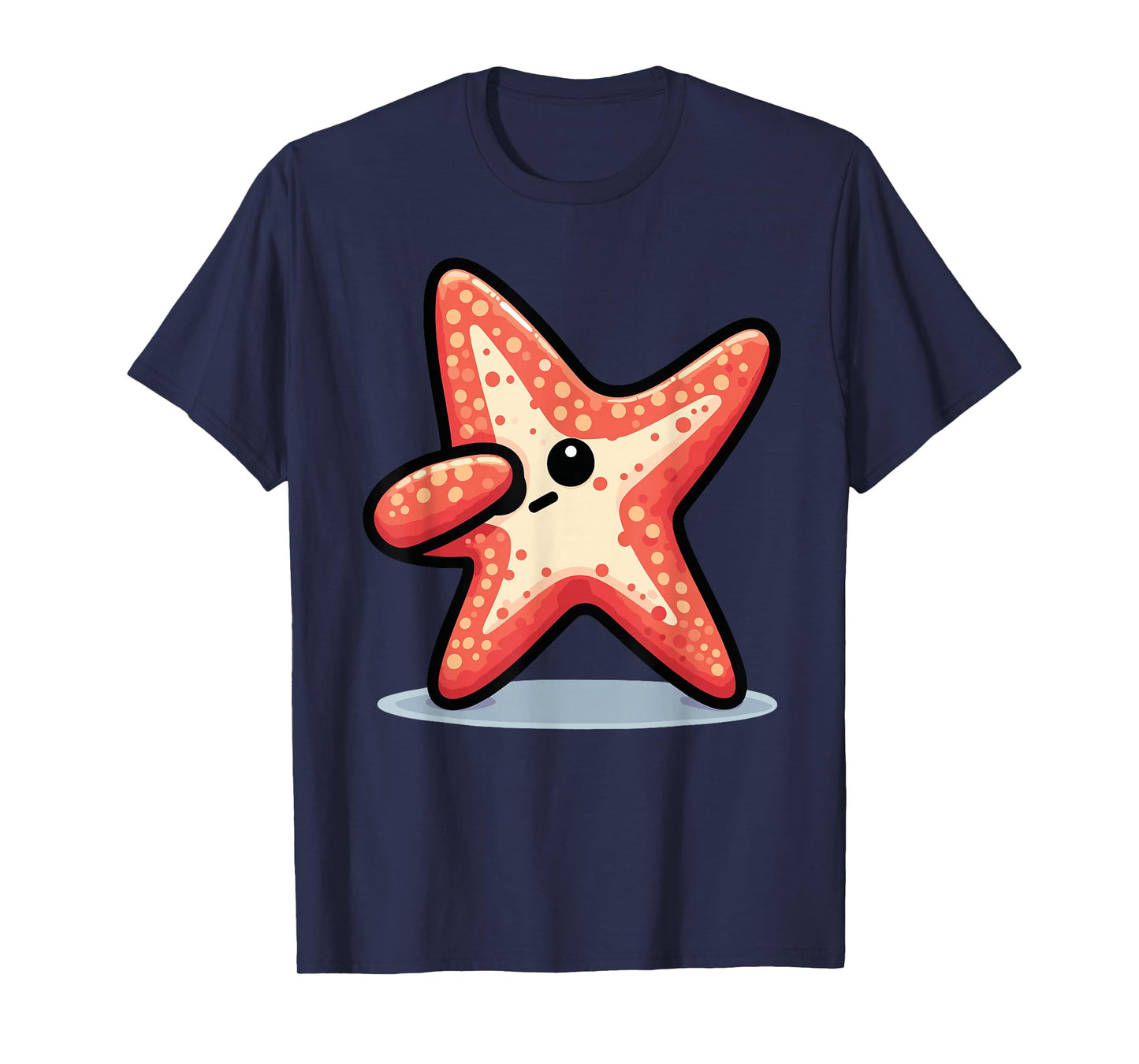 Dabbing Starfish Dab Dance Starfish Lovers T-Shirt