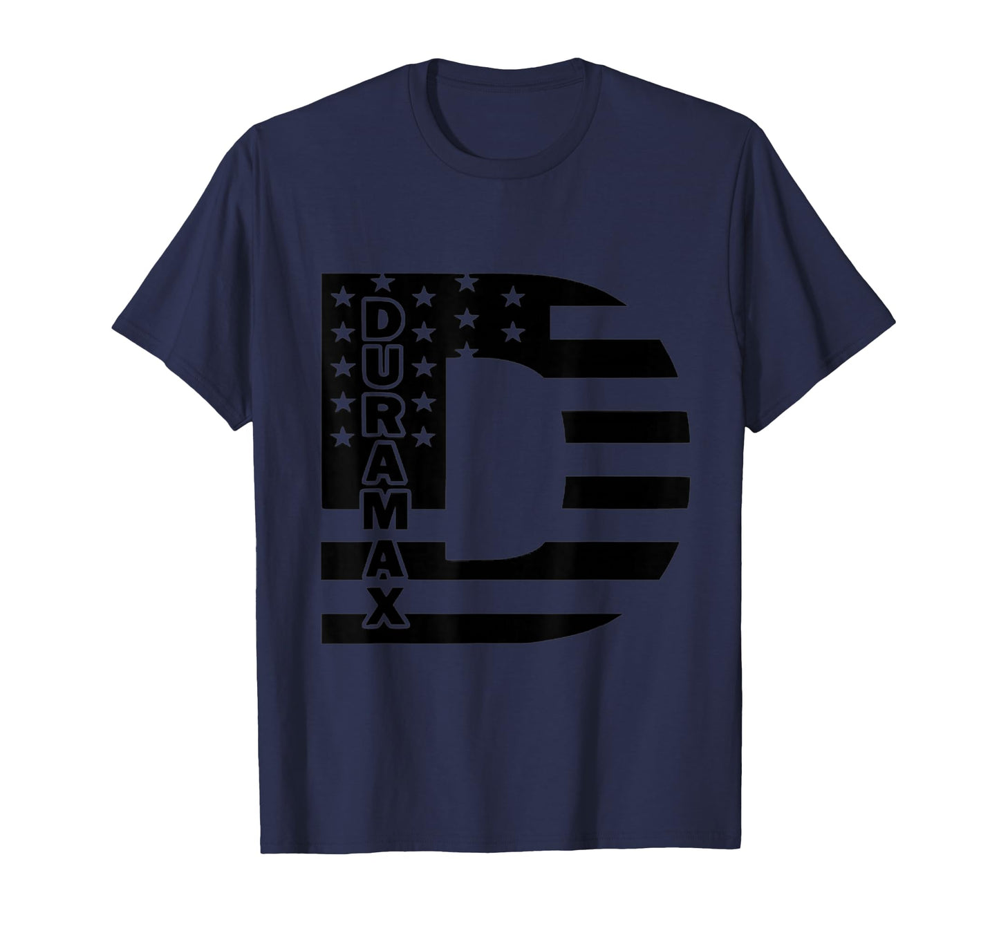 Duramax American Flag Shirt Hoodie Diesel Truck Letter D USA T-Shirt