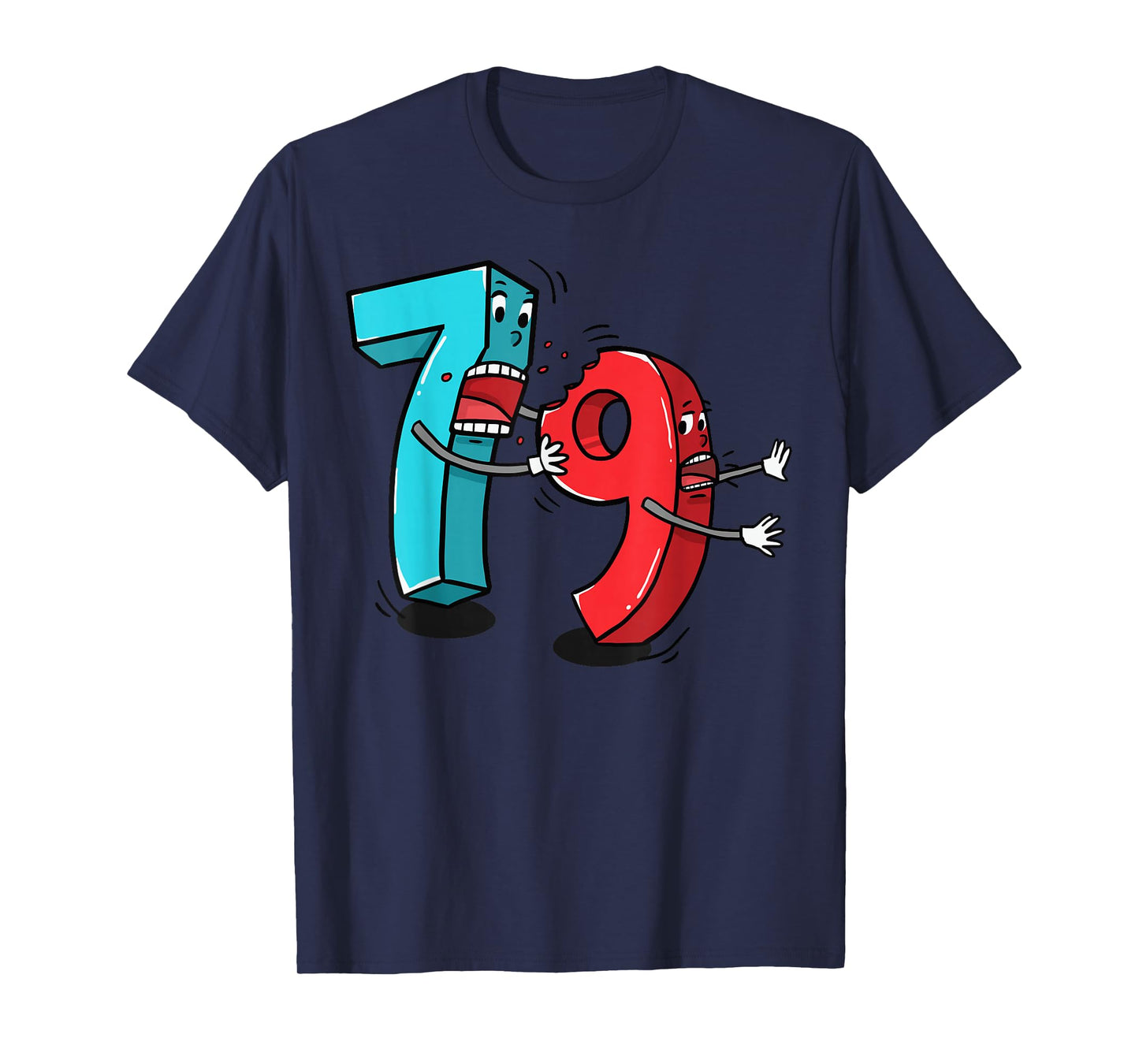7 ate (8) 9 Funny Math T-Shirt