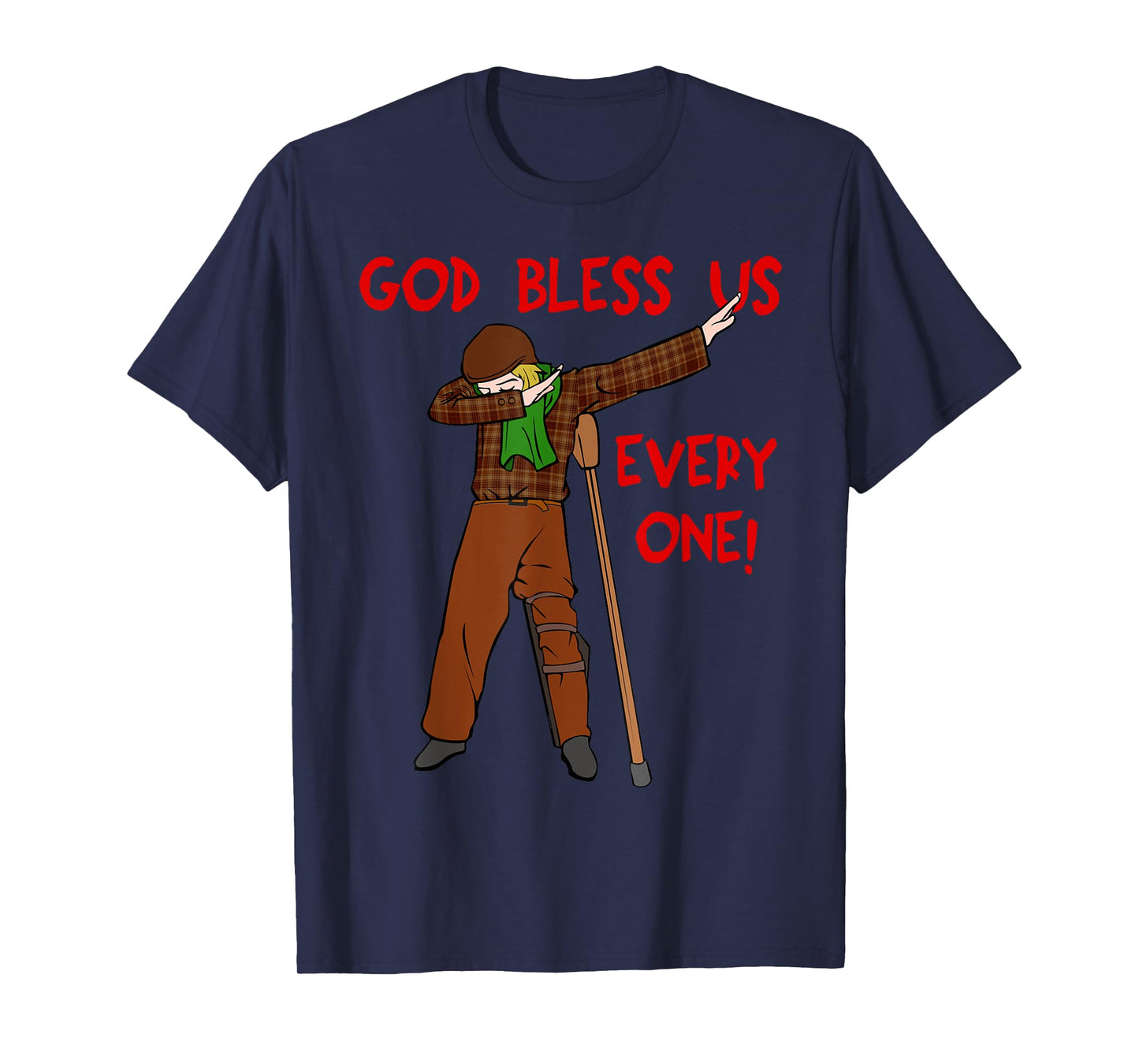 A Christmas Carol Shirt - Dabbing Tiny Tim TShirt T-Shirt