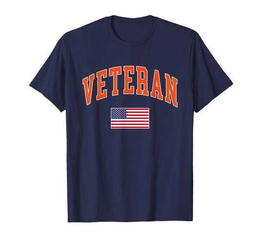 Veteran USA Flag Veterans Day T-Shirt