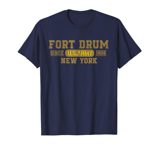Fort Drum New York Gifts US Army Base Vintage Gift T-Shirt