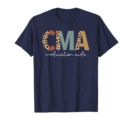 Certified Medication Aide Cute Med Aide Appreciation T-Shirt