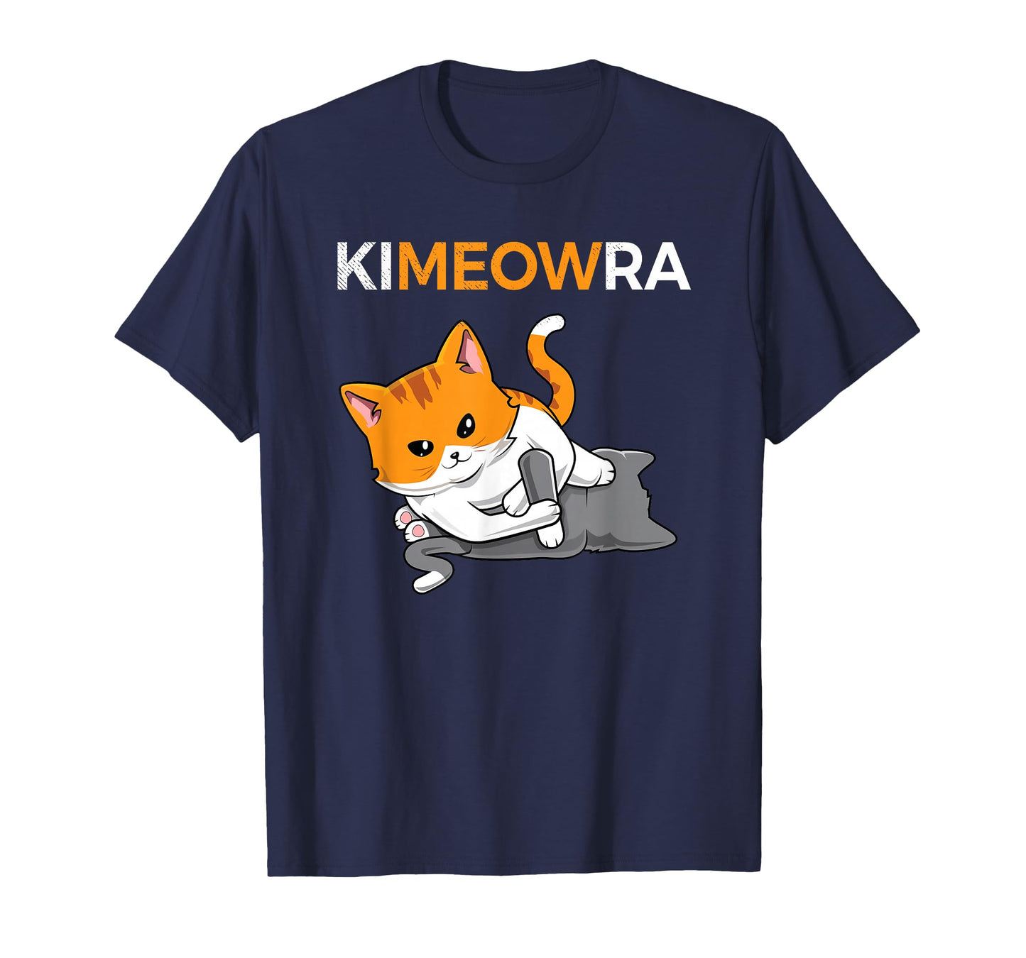 Jiu Jitsu Kimura & Cute Kawaii Cat Funny BJJ T-Shirt T-Shirt