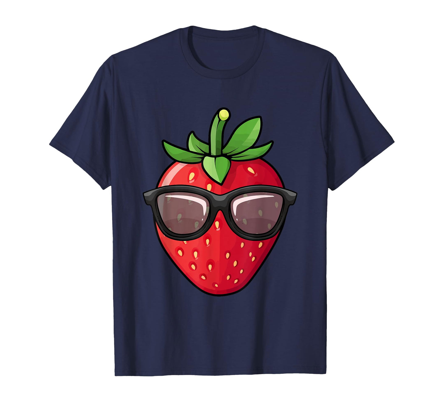 Cool Strawberry Design For Men Women Kids Strawberry Lover T-Shirt