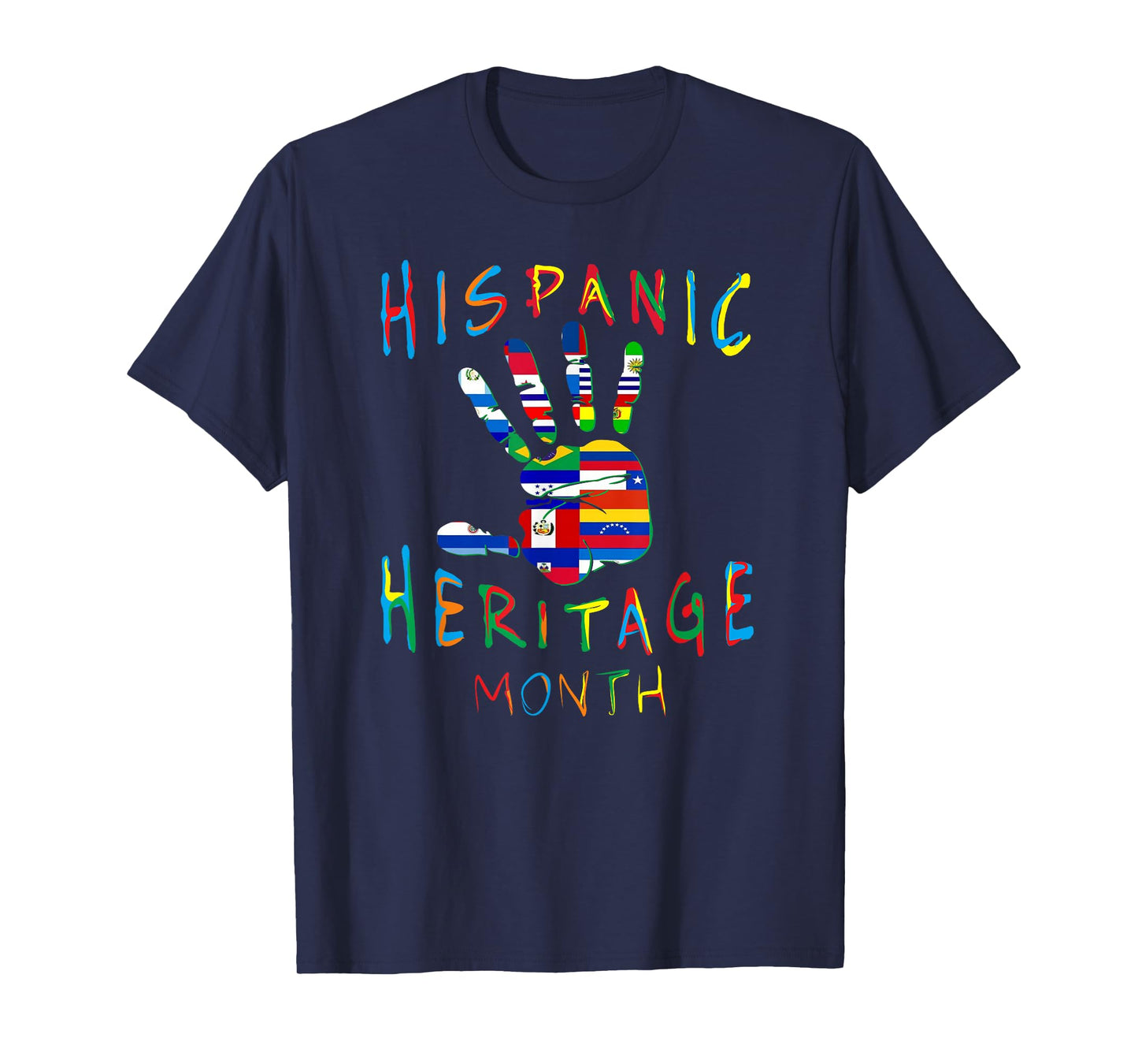 National Hispanic Heritage Month T Shirt All Countries T-Shirt