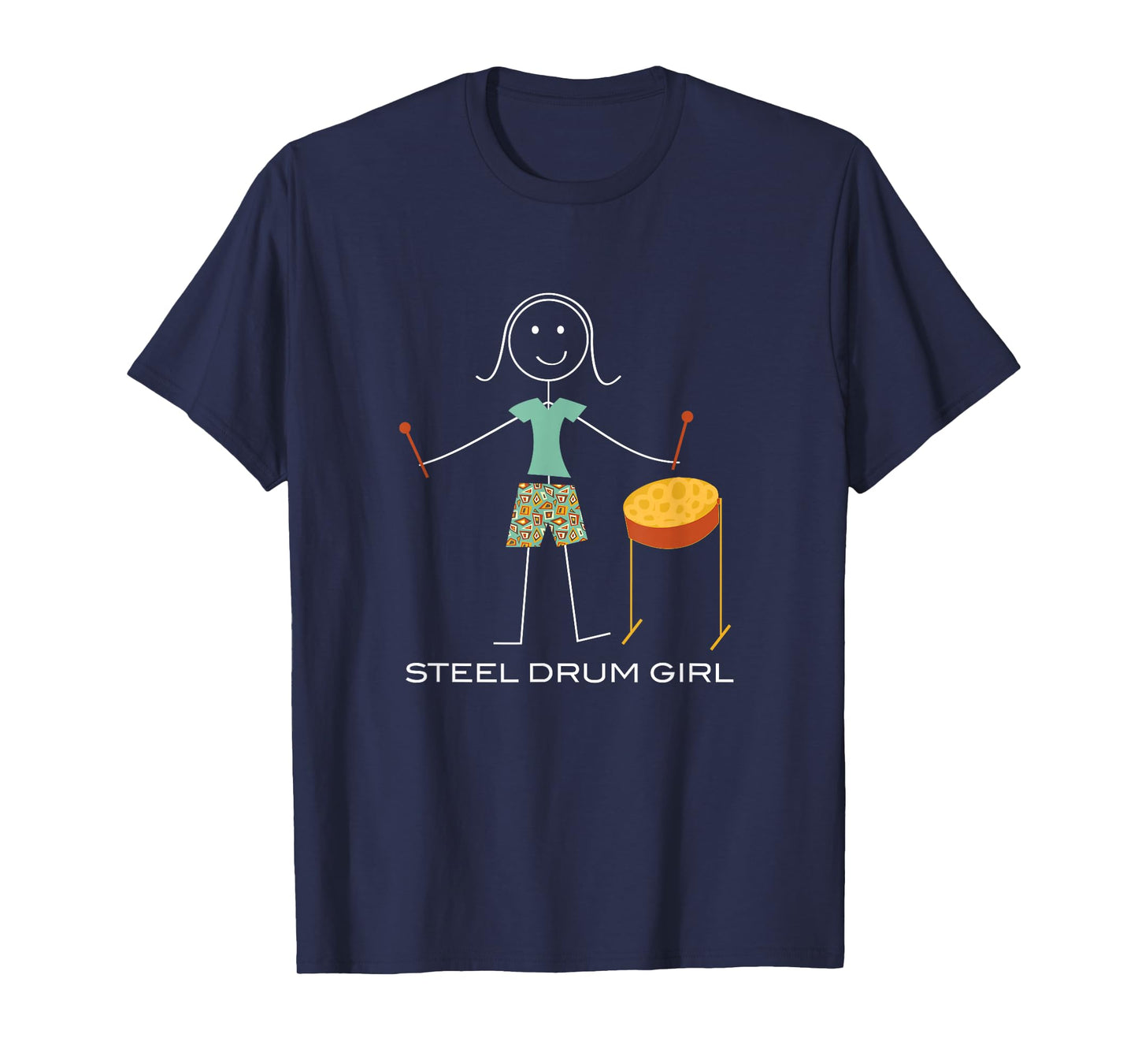 Funny Womens Steel Drum Girl Steel Pan Player T-Shirt