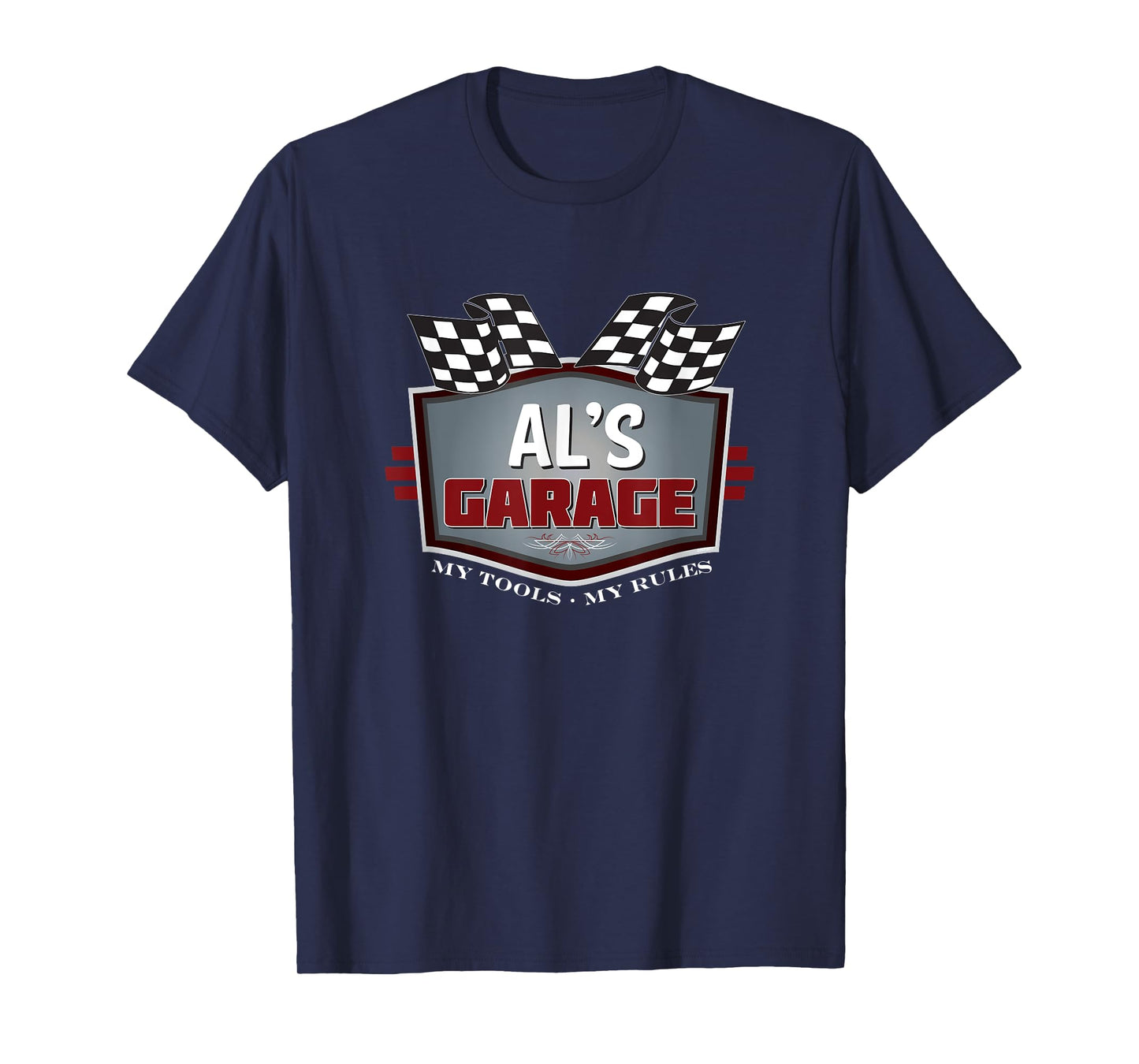 Al's Garage T-shirt - Funny Car Guy - My Tools My Rules T-Shirt