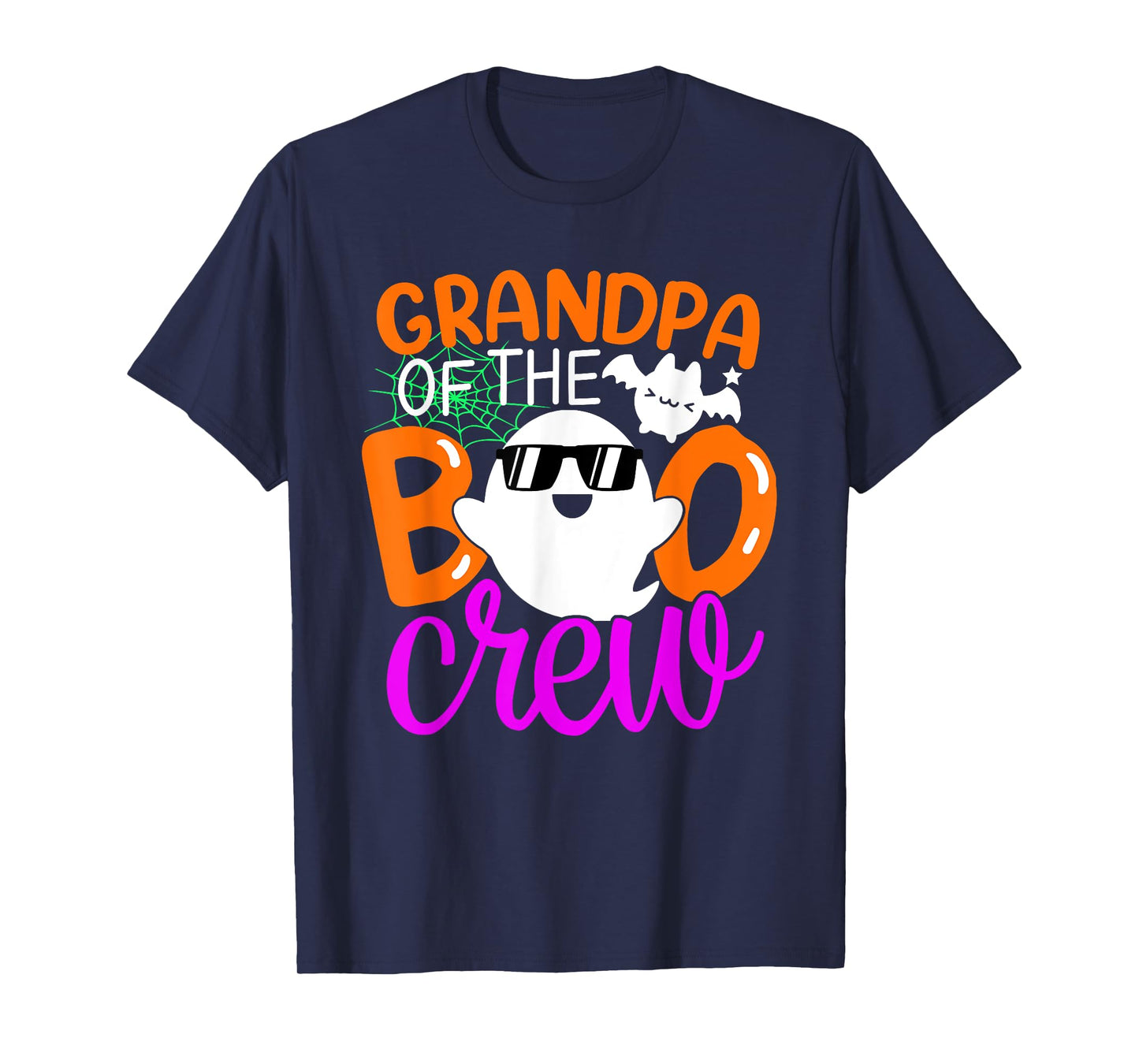 Grandpa Of The Boo Crew Shirt Halloween Family Matching T-Shirt