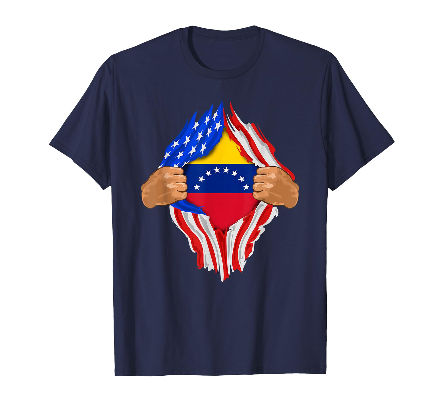 Venezuelan Blood Inside Me T-Shirt | Venezuela Flag Gift T-Shirt