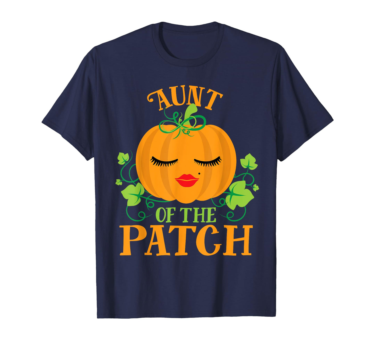 Aunt Pumpkin of the Patch Sassy Matching Family Halloween T-Shirt