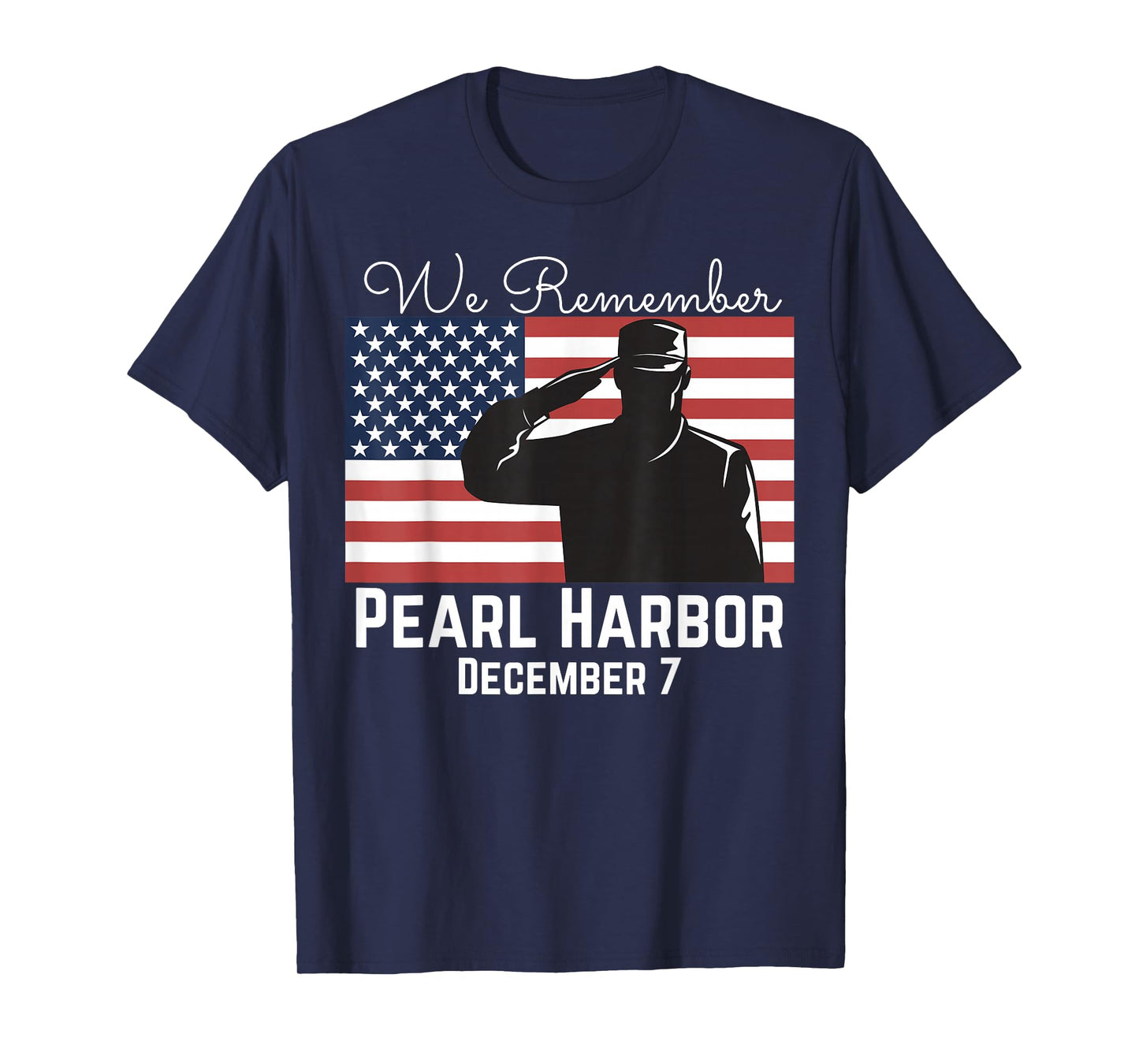 "We Remember Pearl Harbor" American WWII Pearl Harbor Tee T-Shirt