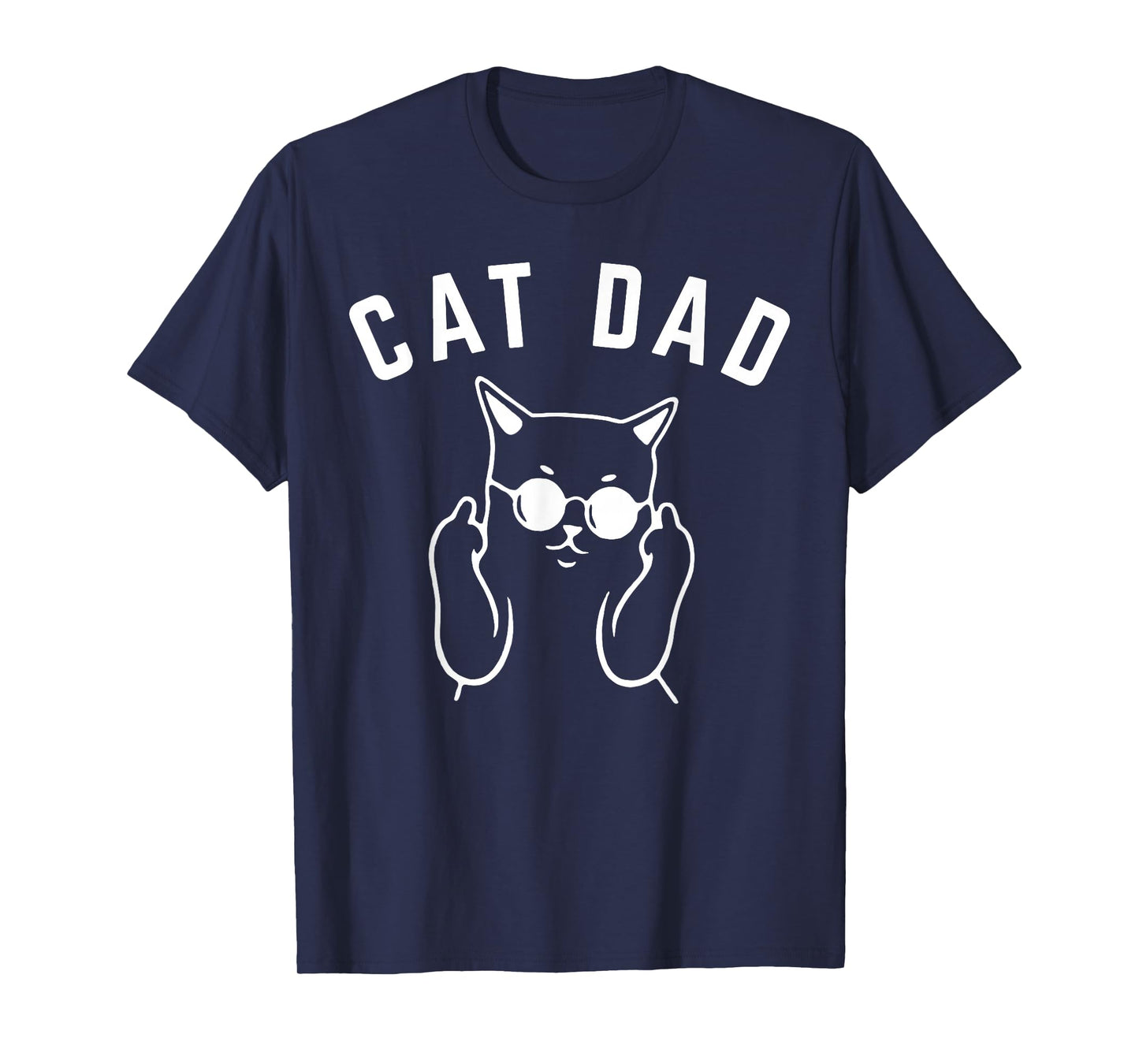 Cat Dad Club Life is Better with Cats Father's Day Cat Dad T-Shirt